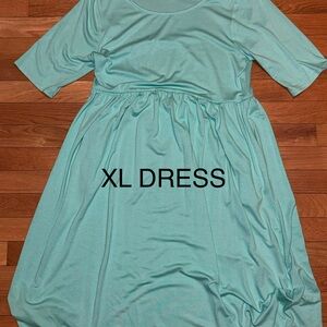 Zenana Outfitters Teal Midi Dress